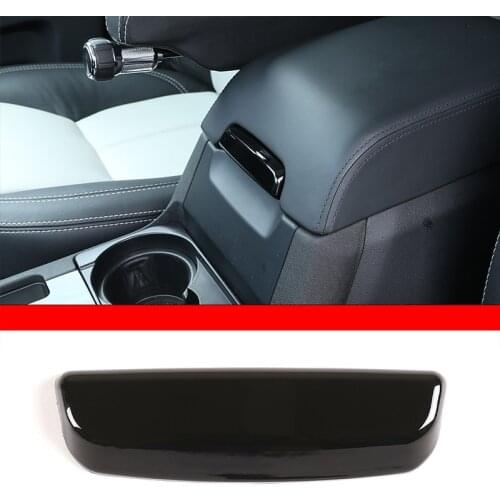 For Land Rover Discovery 3/4 LR3 LR4 2004-16 Interior Details ABS Black Car Armrest Box Cover Switch Sticker Car Accessories