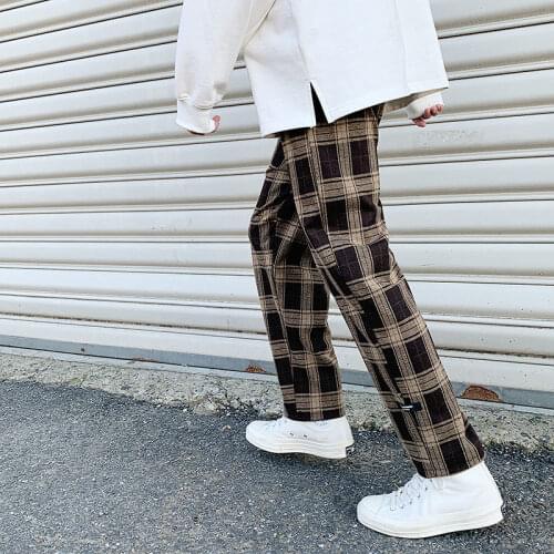 INXYZ Men's Wool Trousers