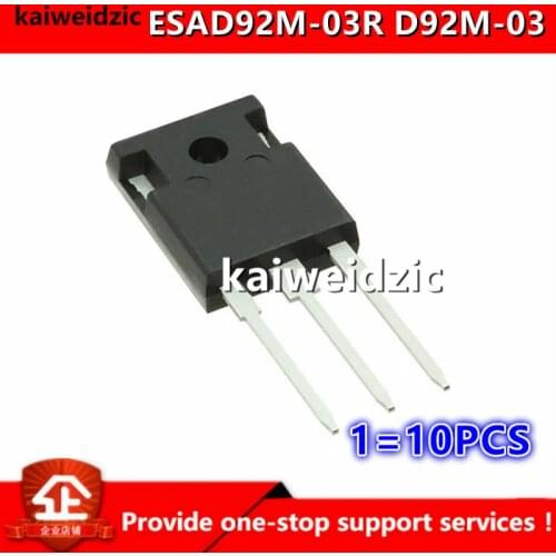 Kaiweikdic New imported original D92M-03 ESAD92M-03R Fast recovery rectifier 300V 20A fast recovery diode TO-3P