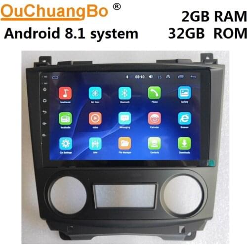 Ouchuangbo media player radio recorder for FAW Besturn B70 with 9 inch android 8.1 gps nvigation 2GB RAM 32GB ROM