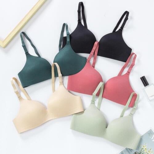Fashion Women Bras Thin Section Smooth Bras Lingerie Seamless Bralette Wireless Underwear