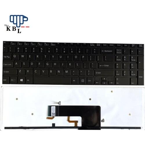 New For Sony SVF-15 US Language Black Backlit Laptop Keyboard PN149240521
