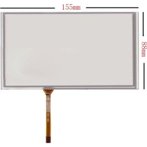 New 6.2 inch 4Wire Resistive Touch Panel Digitizer Screen For Mystery MDD-6280NV