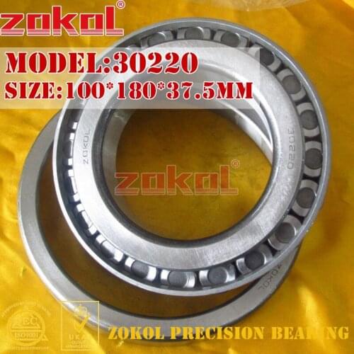 ZOKOL bearing 30220 7220E Tapered Roller Bearing 100*180*37.5mm