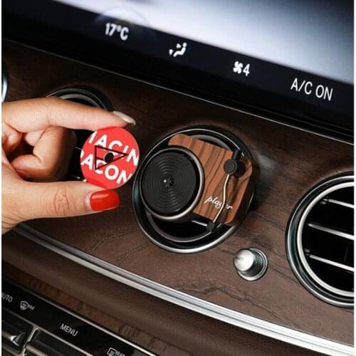 Record player Car Perfume Clip Air Freshener Phonograph Auto Air Vent Fragrance Smell Diffuser Solid Balm Interior Accessories