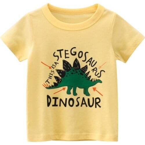 Baby Boys Shirts 2021 New Boys Summer Tshirts Kids Cartoon T shirt Children t shirts for Boys Short Sleeve Boys Cotton Shirts