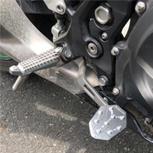 For KAWASAKI Z125 Z250 Z300 Z400 Z650 Z750 Z800 Z900 Motorcycle Rear Foot Brake Lever Peg Pad Enlarge Extender Footrests Pedals