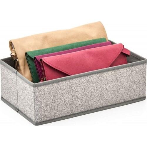 Folding Storage Box Foldable Linen Storage Basket Closet Toy Box Cloth Container Organizer Home Desktop Storage Basket Bags