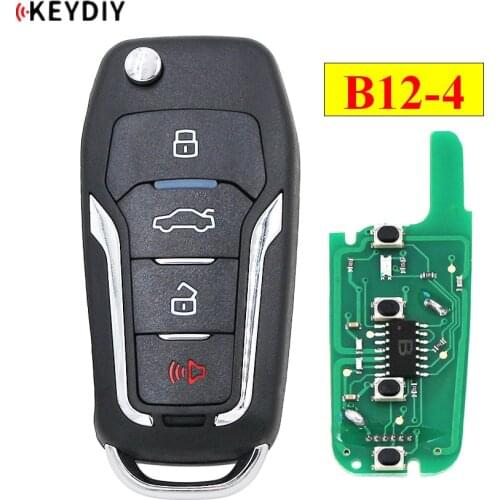 KEYDIY B series B12-4 4 button universal KD remote control for KD200 KD900 KD900+ URG200 KD-X2 mini KD for Ford style