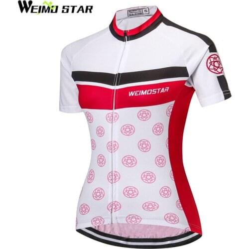 Weimostar 2018 Team Cycling Clothing Summer Women Cycling Jersey Shirt Ropa Ciclismo Quick Dry Downhill Bike Jersey MTB Shirt