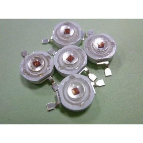 5pcs/lot 1W Infrared IR 730nm ~ IR 740nm LED bead diodes Light Part For Night Vision Camera