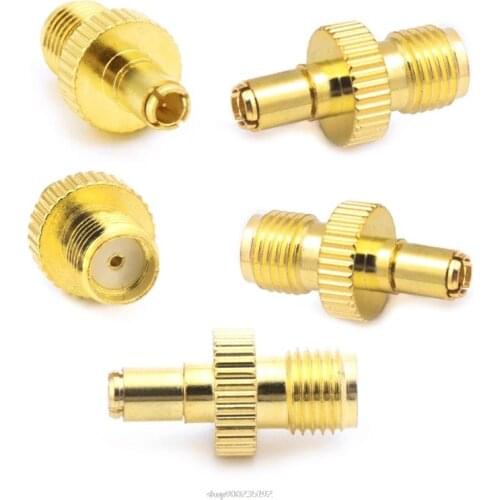 5pcs SMA Female To TS9 Male RF Connector Coaxial Adapter Straight Gold Plated Jy29 20 Dropship