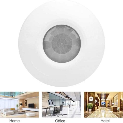 Sensor de movimiento Motion Sensor 12V 360 degree Ceiling Detector for Home Shops Villas Hotel Security System