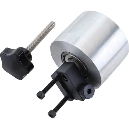 DIY Abrasive Belt Aluminium Alloy Adjusting Wheel Synchronous Drive Wheel Belt Sander Polishing Machine Passive Wheel 68x50MM