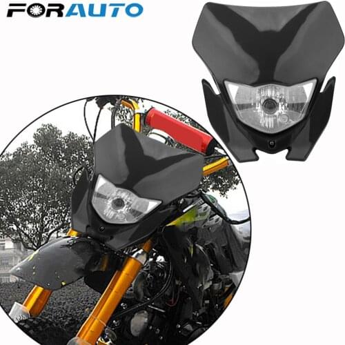 Motorcycle Headlight Headlamp For 2017 18 Headligt EXC XCF SX F SMR Enduro Dirt Bike Motocross Supermoto H4 Bulb