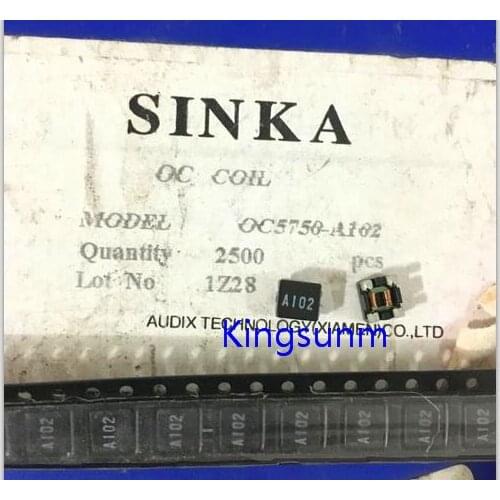 Free shipping 10pcs OC5750-A102 A102 SINKA SMD common mode inductor common mode choke coil