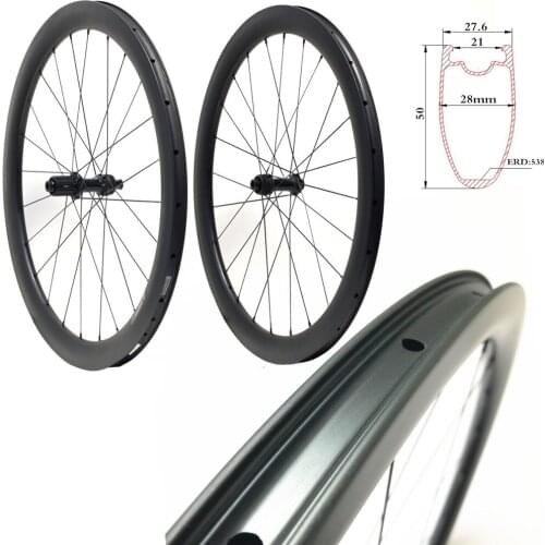 28mm Wide Wheelset Center-Lock Carbon-Rim Carbon-Wheels-Disc-Brake Road-Bike 700c With Or 100x12 142x12 Road-Cycling Wheel