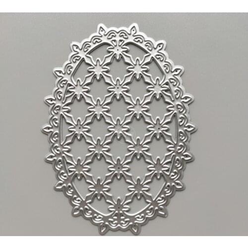 2021 Circle Lace Metal Cutting Dies DIY Scrapbooking Paper Photo Album Crafts Mould Cards Embossing Mold Stencils for Decor
