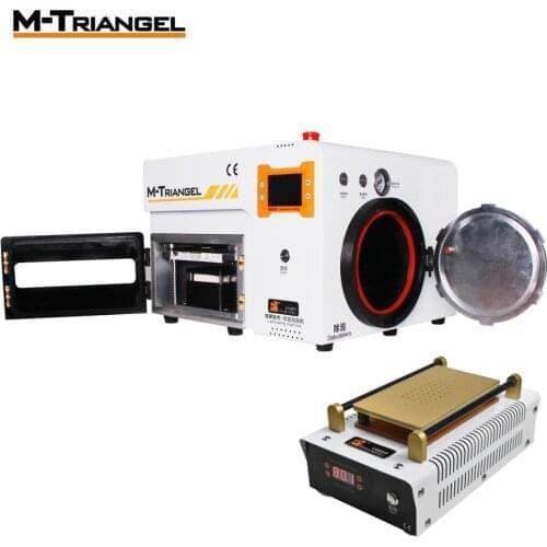 M-Triangel LCD Vacuum Laminating Screen Repair Machine Bubble Remover All In One For 7' Flat/Curved Screen Separator Machine