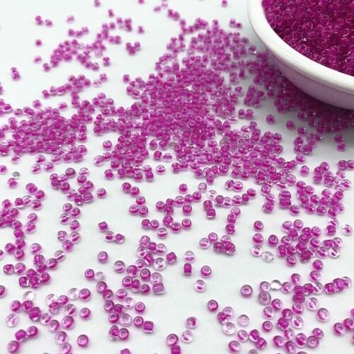 New 15g 2---4mm Glass with Core Beads Charm Czech Glass Seed Beads DIY Bracelet Beads for Jewelry Making Earring Necklace #11