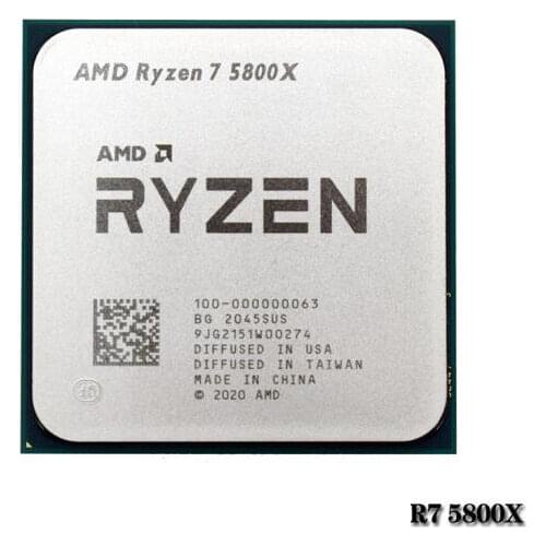 New product for amd Ruilong ryzen 7 5800x CPU processor R7 boxed brand new genuine 8-core 16 thread