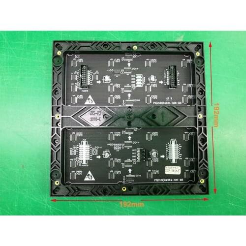 P3 full color indoor 64*64 pixel smd2121 led module rgb 192*192mm 32Scan biombo led display die-casting aluminum cabinet P3 P4