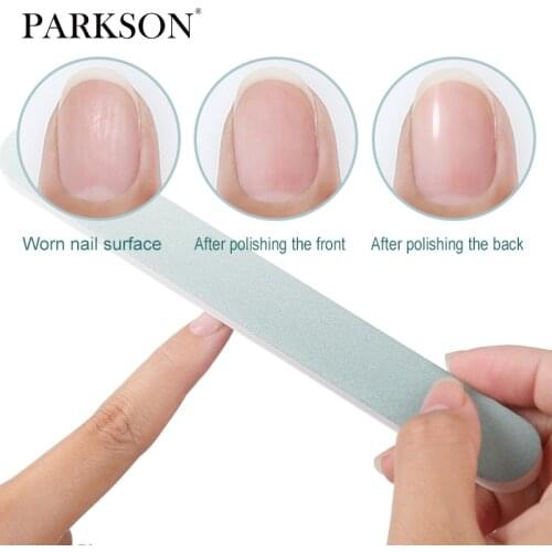 Parkson Nail Files Brush Durable Buffing Grit Sand Nail Art Accessories Professional Nail Sanding Nail Art Manicure Care Tools