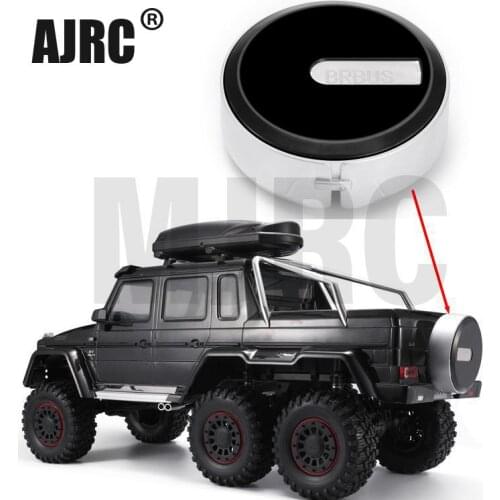 Suitable for 1/10 analog climbing car SCX10 AXIAL D90 90046 JEEP TRAXXAS TRX-4 G500 TRX-6 G63 backup tire cover spare tire cover