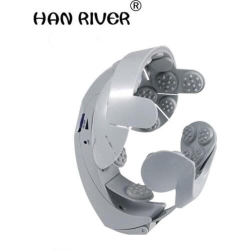 HANRIVER Portable massager humanized design adjust electric head massager point massage to relax the head of the brain