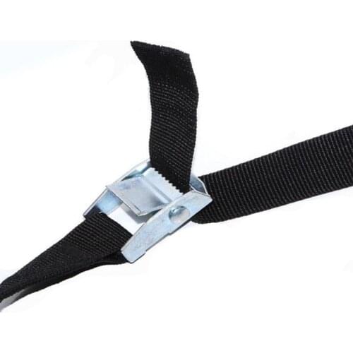 1M Buckle Tie-Down Belt Cargo Straps For Car Motorcycle Bike With Metal Buckle Tow Rope Strong Ratchet Belt qiang