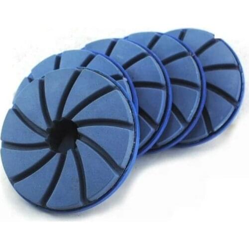 4''5''6'' Inch Snail Lock Diamond Marble Polishing Pads Concrete Floor Edge Grinding High Quality