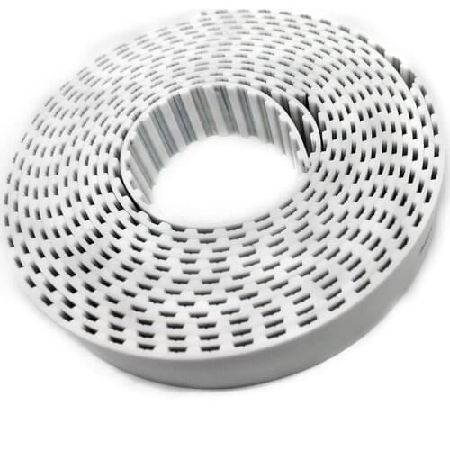 Trapezoid PU T10 Open Synchronous Belt, Width 15/20/25/30/40/50mm, Polyurethane Steel, T10-15, T10-20, T10-25, Open Timing Belt