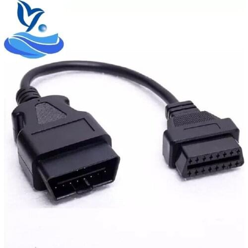 OBDII Extension cable OBD 16Pin male to 16pin female and OBD 16 Pin Male diagnostic tool ELM327 OBD extended adapter