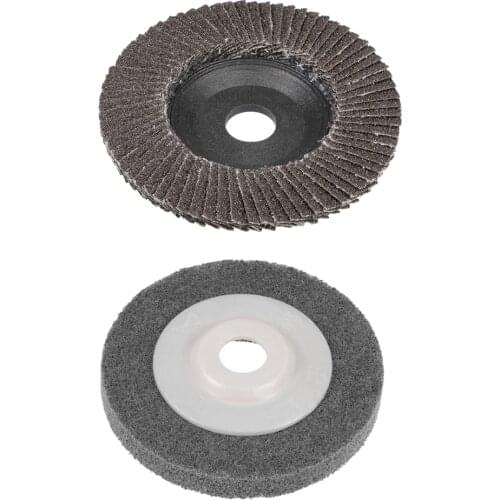 Uxcell 1/3/5/10Pcs Flap Discs Polishing Wheel Sanding Buffing Disc Abrasive Wheels to Metal Stainless Steel Automotive