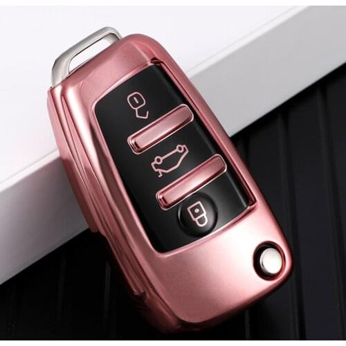 TPU Protective Cover Shell Remote Leather Car Key Case For Audi C6 R8 A1 A3 Q3 A4 A5 Q5 A6 S6 A7 B6 B7 B8 8P 8V 8L TT RS Sline