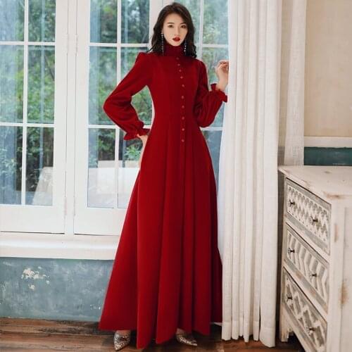 Modern Traditional Hanfu Dress Folk Dancewear Princess Costumes Chinese Style Red Dress Cosplay Festival Sets For Women SL4992