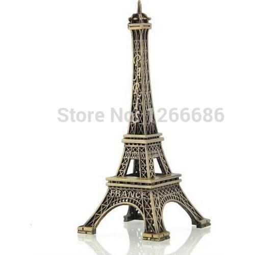 5psc/lot Home Decoration Eiffel Tower Metallic Model