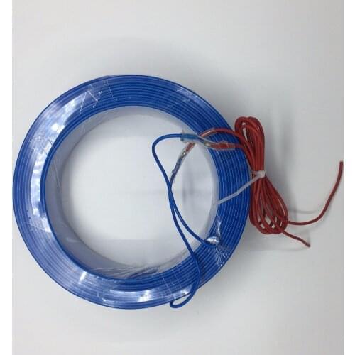 Free shipping Farm use 50M 1kw 220V Soil heating wire greenhouses floor heating wire