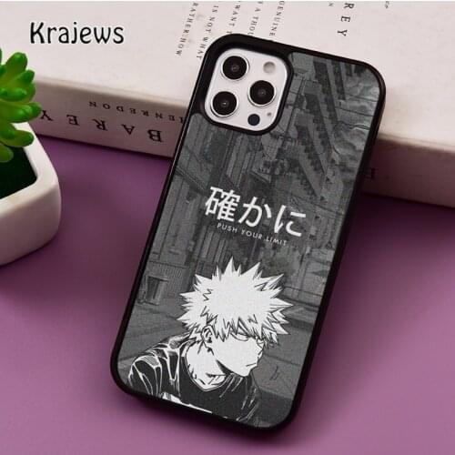 Bakugo Boku no My Hero Academia phone Case For iPhone 5 SE 2020 6S 7 8 Plus 12 mini 11 Pro X XR XS Max Samsung S8 S9 S10 Cover