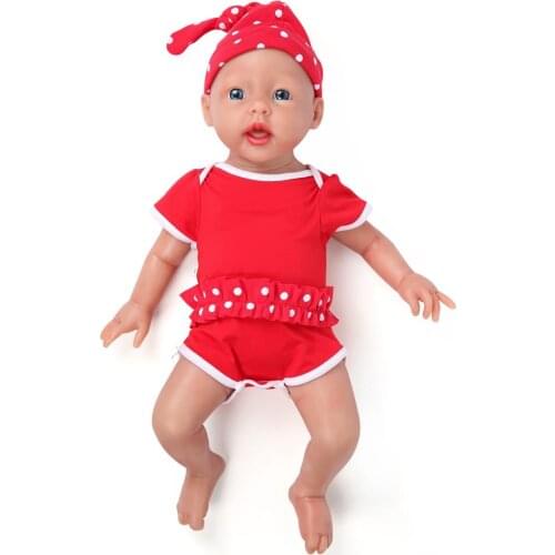 IVITA WG1515 50cm 3960g Realistic Blue Eyes Silicone Newborn Reborn Babies Soft Lifelike Girl Toy Baby Juguetes Poupee Enfant