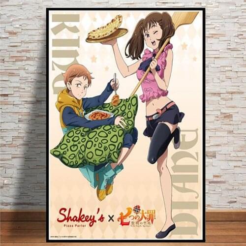 5d Diamond Wall Art Diy Painting Handmade THE Seven Deadly Sins Picture Cross Stitch Mosaic Anime Full Square Drill Embroidery