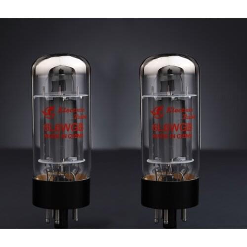 New 2pcs Shuguang 6L6WGB(6L6GC,6L6WGB,6P3P) Matched Pair Amplifier HIFI Audio Vacuum Tubes Repalce Psvane Mullard JJ 6P3P/5881