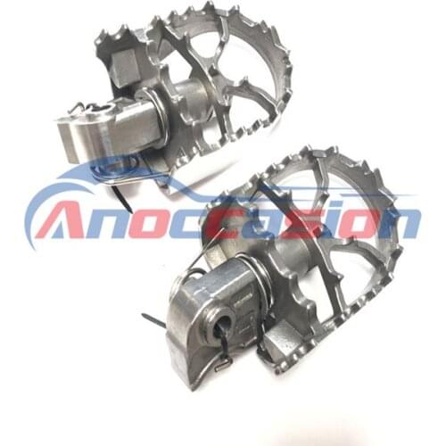 Front Footpegs Foot Rest Peg For BMW F650GS G650GS 2000-2012 F700GS F800GS 2008-2012 R1150GS ADV 00-05 R1200GS F750GS F850GS