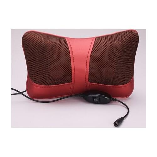 Rotation Infrafed Heating Massage Pillow 3d Kneading Masssage Head Cushion Electric Neck Shiatsu Shoulder Back Massage Car Home