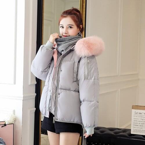 Cotton-padded Time-limited Polyester Clothes Woman 2019 Winter New Cotton Thickening Easy Student Heavy Seta Lead Bread Serve