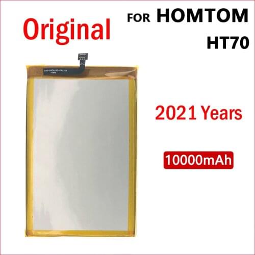 100% Original Battery For Homtom HT70 HT 70 10000mAh Mobile Phone New In Stock High Quality Batteries Bateria
