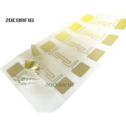 1000PCS/Roll 9662 UHF RFID Sticker ISO18000-6C(6B) H3 860-960MHZ UHF RFID tag label 73.5X21.2mm
