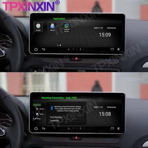 8GB+128GB Android 10.0 For Audi Q5 2009-2015 Car GPS Navi Radio CarPlay Stereo Audio Accessories Navigation With IPS Screen