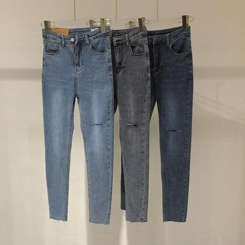 BeeHouse pantalones vaqueros mujer kobieta woman pants women capris pantaloni calca spodnie z wysokim stanem stretch slim jeans