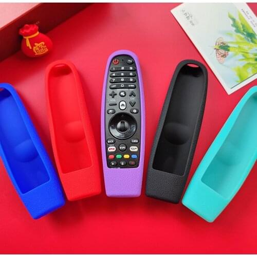 Colorful Silicone Case For LG Smart TV Remote Control Cover AN-MR600 MR650 AN MR18/19BA 20GA Shockproof Protective Cases Sleeve